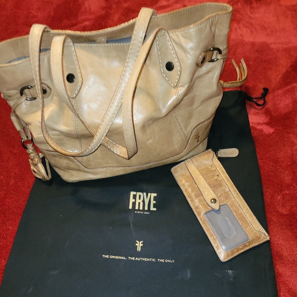 Frye purse with wallet
